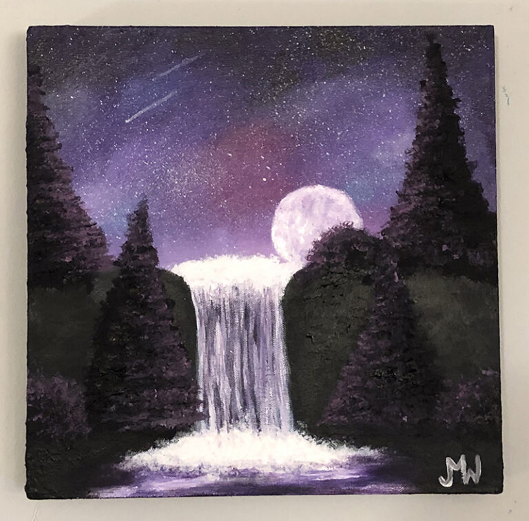 Waterfall Moon